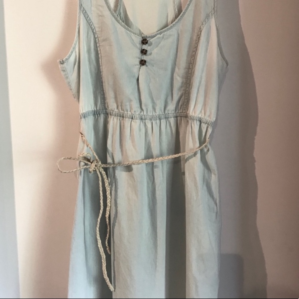 Volcom Light Blue Mini Dress - Picture 4 of 6